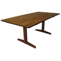 A Trestle Table by George Nakashima