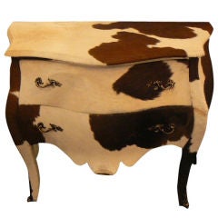 Bombay Chest in Cowhide