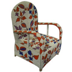 Vintage Chief's Beaded Chair