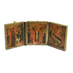 Russian Orthodox Travelling Prayer Book in Bronze