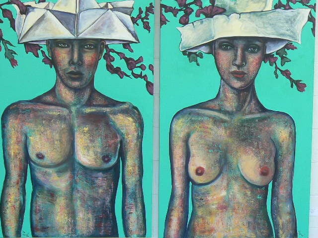 "He She" by Fine Artist Christina De Musee