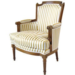 Walnut Louis XVI Style chairs