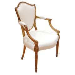 Antique Shield Back Chair