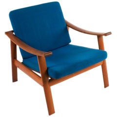 Danish Modern armchair, Fabricius/ Kastholm, Denmark 1950's