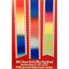 8th New York Film Festival Poster , September, 10-20, 1970 by Rosenquist