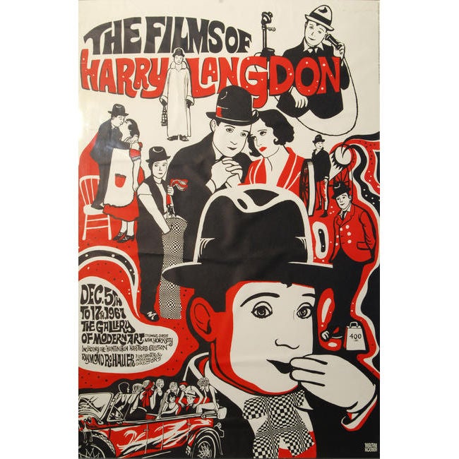 Films of Harry Langdon, New York, 1967 by William Hogarth For Sale