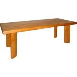 Retro Charlotte Perriand dining table