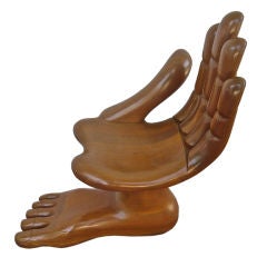 Pedro Friedeberg Hand/Foot Chair