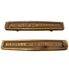 Bronze Door Pulls by Forms+Surfaces