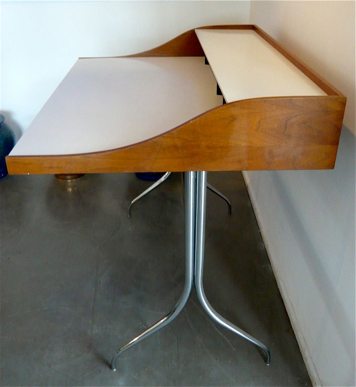 Mid-20th Century GEORGE NELSON SWAG LEG DESK