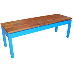 Colorful Indoor Outdoor Bench by Cannon Hudson