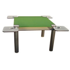 POKER/CARD TABLE by JOE COLOMBO