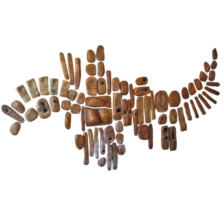 Environmental Ceramic Wall Relief