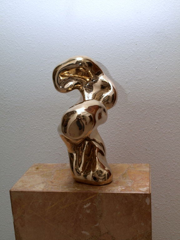20th Century Bronze Abstract Sculpture by Artist Richard Etts For Sale