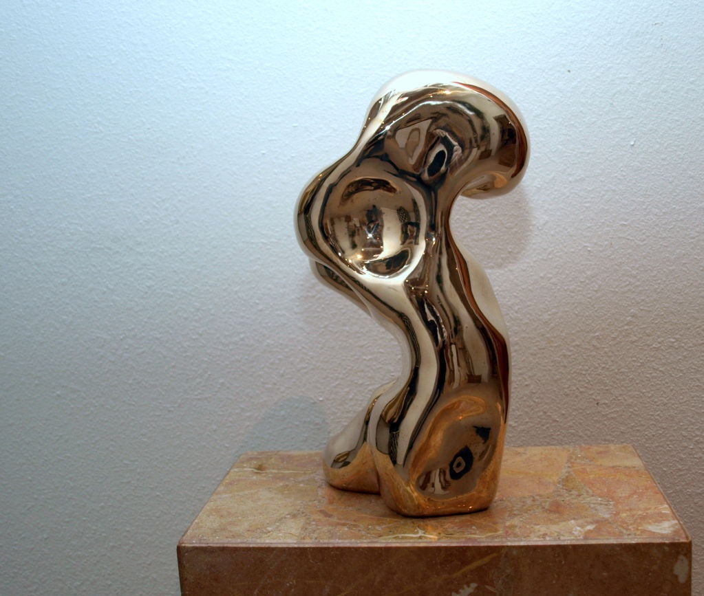 Bronze Abstract Sculpture by Artist Richard Etts For Sale 2