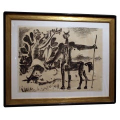 Original Picasso Lithograph signed by the Artist