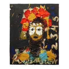 Abstract Portrait Painting by Artist Vladimir Prodanovich