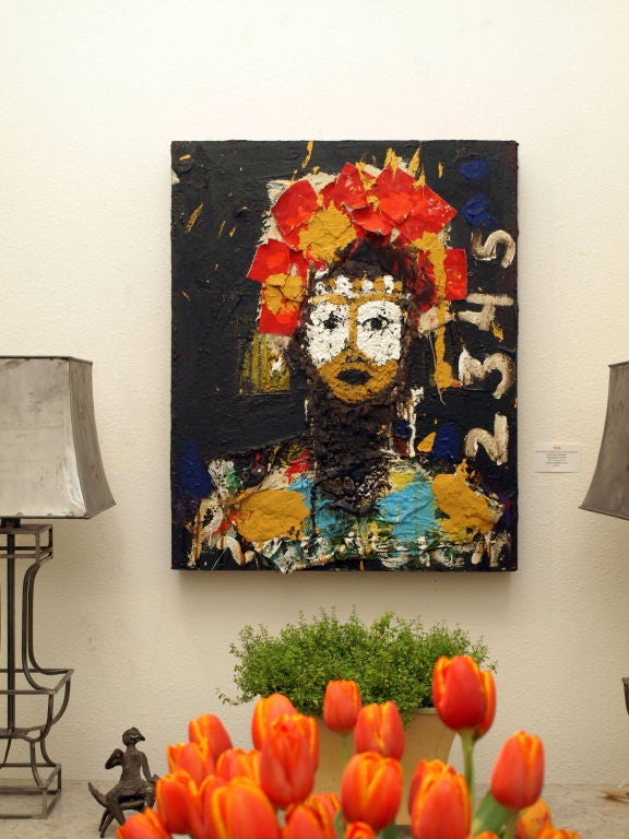 Abstract Portrait Painting by Artist Vladimir Prodanovich