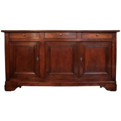 French Antique Louis Philippe Walnut Buffet