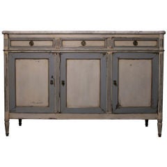 Antique French Louis XVI Style Enfilade Buffet