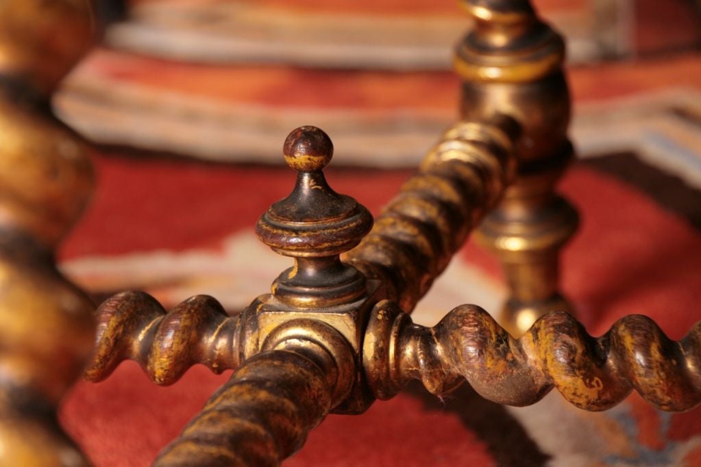 19th Century Pair of French Napoleon III Period Stools