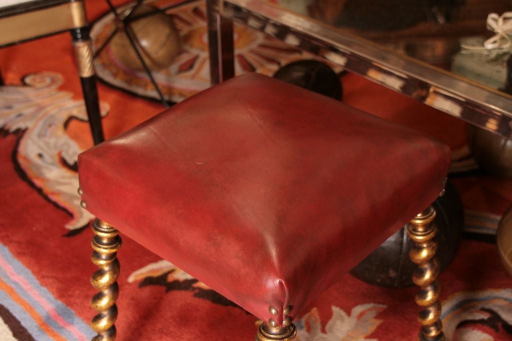 Pair of French Napoleon III Period Stools 5