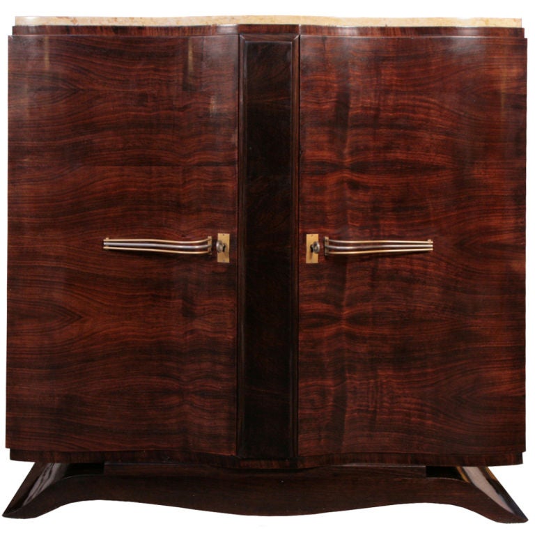 French Art Deco Period Rosewood Buffet
