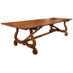 Spanish Antique Solid Fir Farm Table