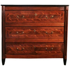 Italian Antique Marqueted Chest of Drawers