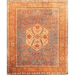 Antique Angora Oushak Rug