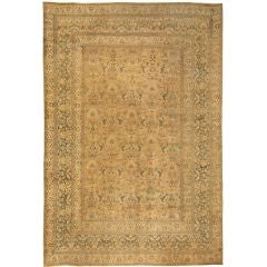 Antique Khorassan Persian rug / carpet