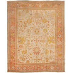 Antique Oushak Rug