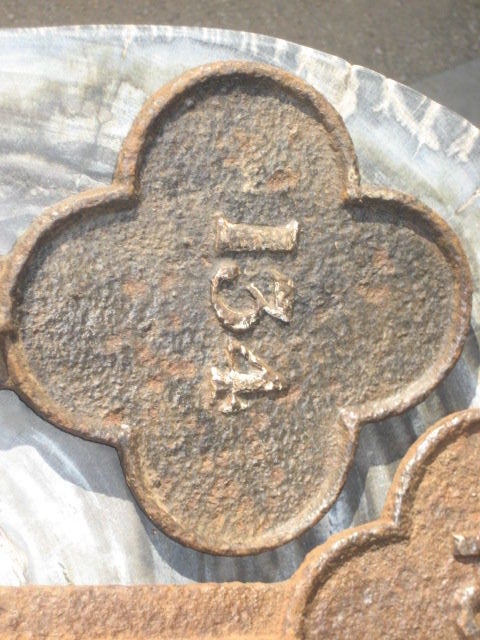 Iron Vintage Grave Markers