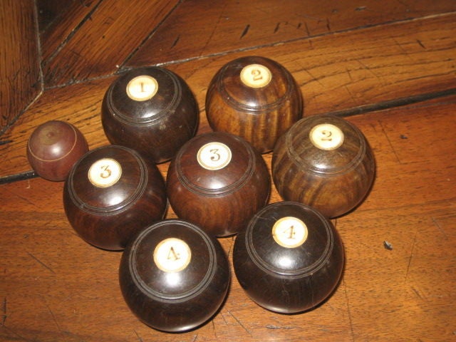 Vintage Pool Ball Set