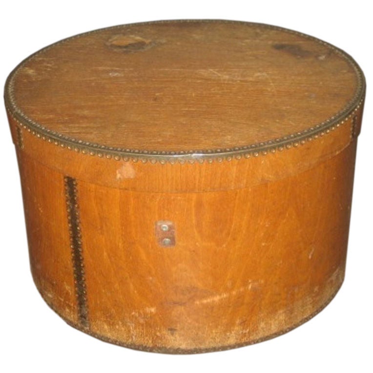 Vintage Hat Box