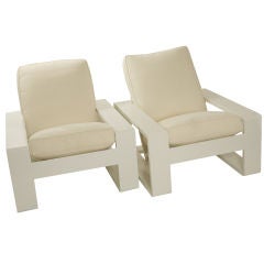 Pair of Ralph Lauren Lounge Chairs