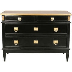 French Ebonzied Commode