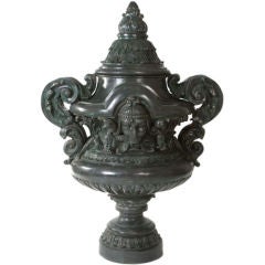 Monumental Bronze Urn 11