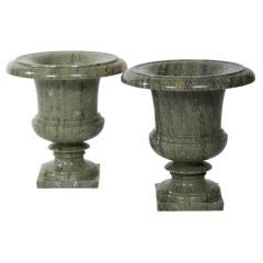 Pair of Granite Urns 9