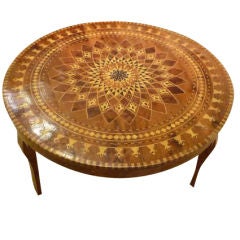 Inlaid Moroccan Low Table