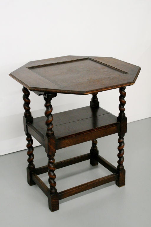 English 1800's New England Wood Gateleg Table/Chair Transformer For Sale