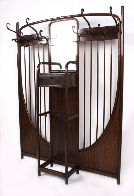Niche Mia 70 H Bentwood Coat Rack Walnut 2069mw Fs Reg Thonet Bentwood Coat Rack And Umbrella Stand 1