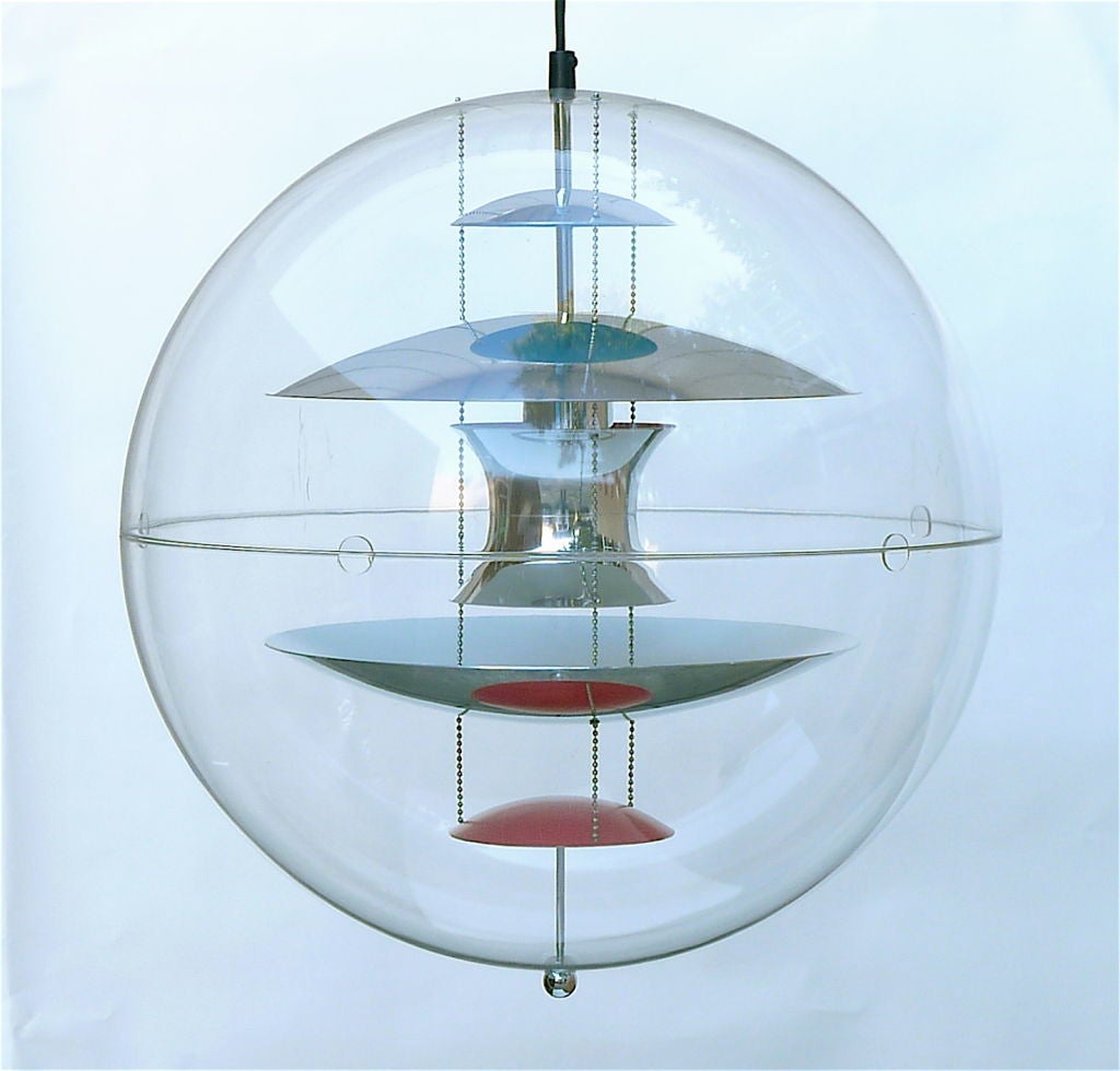 Verner Panton VP Globe Pendant Lamp, 1969 2