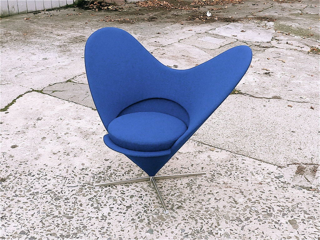 Verner Panton Heart Chair, 1958 5