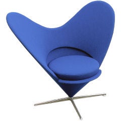 Verner Panton Heart Chair, 1958