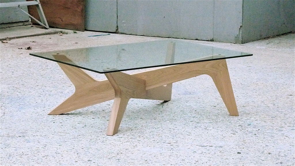 British Matthew Hilton “Cross, ” Coffee Table, 2006