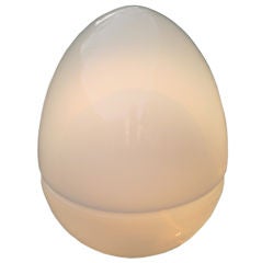 Vintage Carlo Nason Opalescent Glass Egg for Mazzega