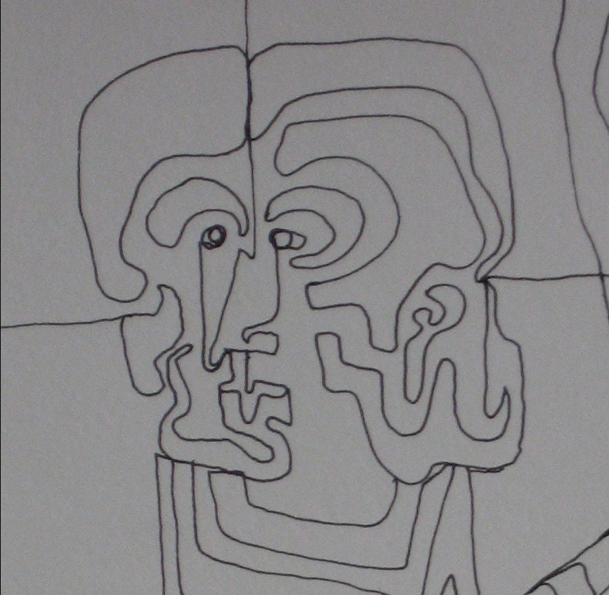 Richard Karwoski Greenwich Village Figurative Drawing
