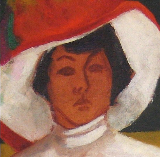 Mid Century Seated Female Portrait