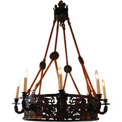 Antique French "Renaissance" Chandelier